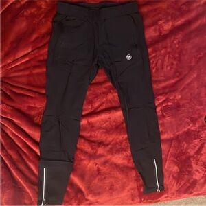 Black Medium Alpha Forward Evo joggers.
